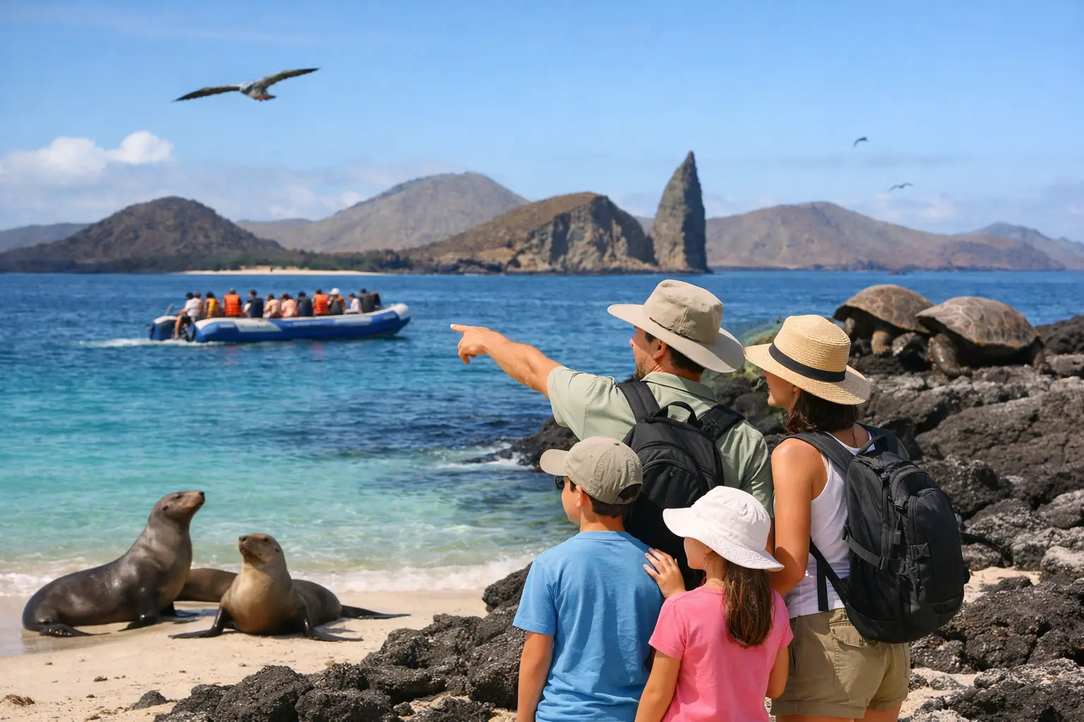 Cómo elegir un tour familiar en Galápagos