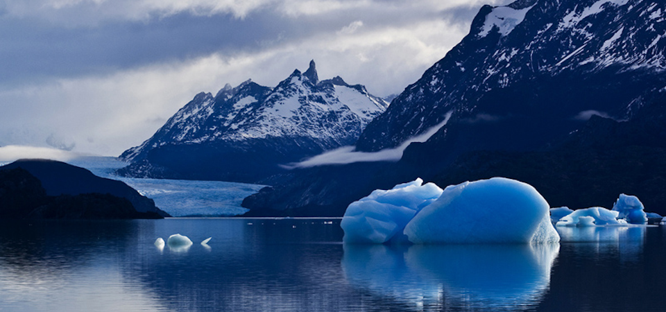 Grey Lake, Espejo in Torres del Paine